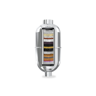 Pexlar Universal Shower Filter for Bathroom & Tap - Multi Stage Purification - Reduces Chlorine - Long Cartridge Life