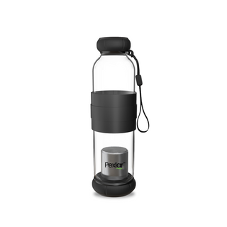 Alkaline Water Filter Bottle | Borosilicate Glass | Water Bottle with Filter inside | 500 ml