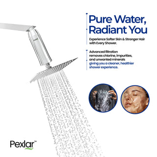 Shower Filter for Bathroom & Tap | Multi Stage Purification | Reduces Chlorine | Long Cartridge Life