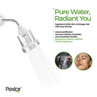Multistage Shower Filter Head - Shower head for Bathroom - Removes Chlorine - Rain Mode