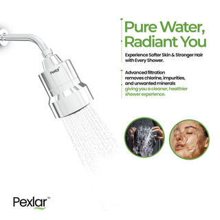 5 Spray Mode - Multistage Shower Filter Head - Shower head for Bathroom - Removes Chlorine