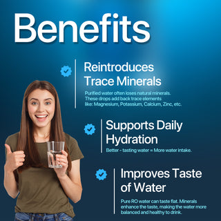 Pexlar Alkaline Mineral Drops for Drinking Water - 30ml | Adds Essential Minerals | Boosts pH & Taste | Daily Hydration Support