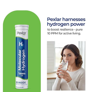 Hydrogen Water Tablets - 12 PPM Fast Dissolving Hydrogen Tablets for Drinking Water - Antioxidant Support, Cellular Health & Recovery