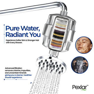 Shower Filter Replacement Cartridge | Compatible with Most Standard Shower Filters | Long-Lasting – Lemon Fragrance