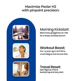 Pexlar Hydrogen Water Tablets - 12 PPM - Fast Dissolving - Antioxidant Support, Cellular Health & Recovery